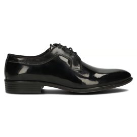 Scarpe in pelle Filippo 1737 lacca nera nero