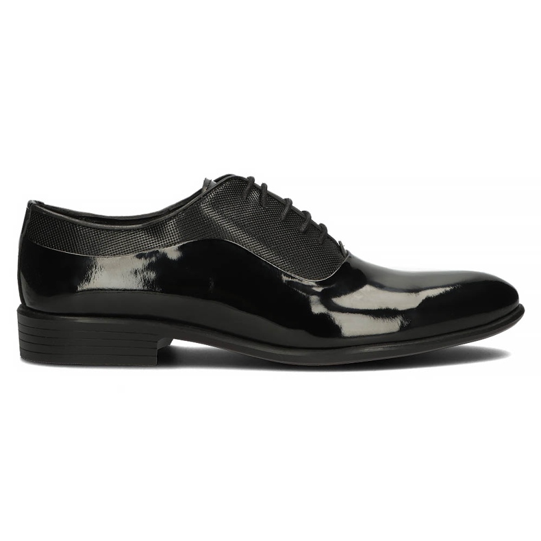 Scarpe in pelle Filippo 3625 lacca nera nero