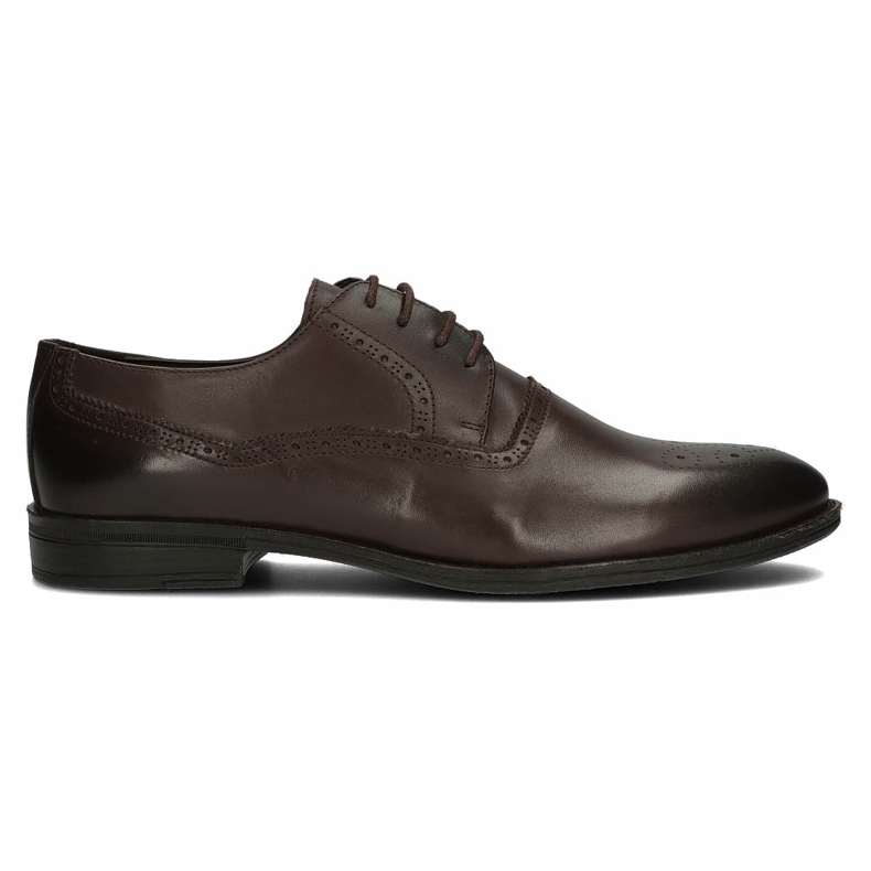 Scarpa in pelle Filippo 3615 marrone Coffe