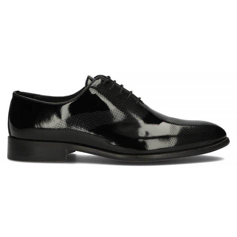 Scarpe in pelle Filippo 1764 lacca nera nero