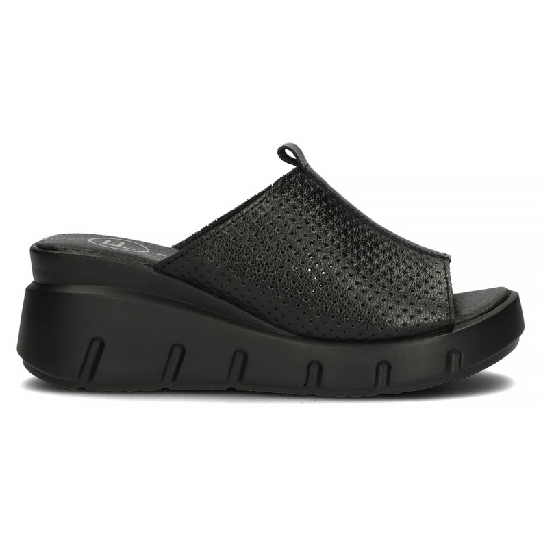Ciabatte in pelle Filippo DK3594/22 Bk nere nero