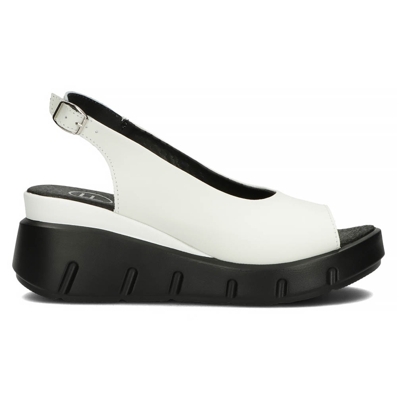 Sandali in pelle Filippo DS3595 / 22 Wh bianco bianca
