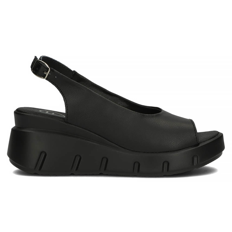 Sandali in pelle Filippo DS3595/22 Bk nero
