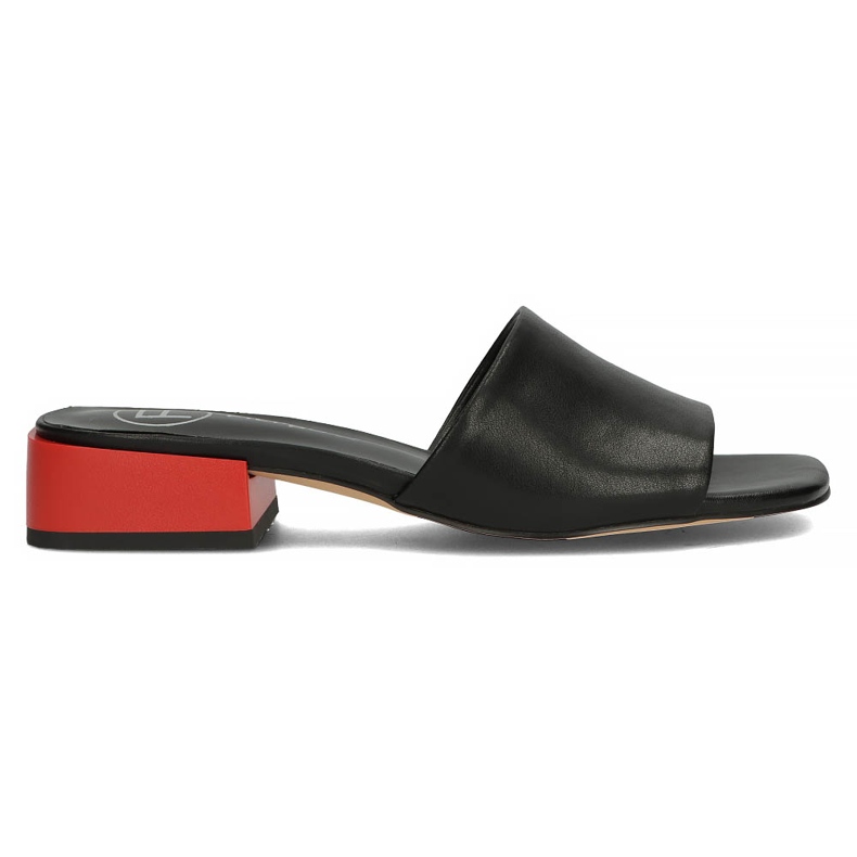 Ciabatte in pelle Filippo DK3721/22 Bk nere nero