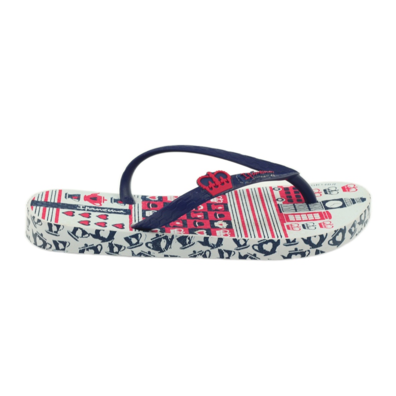 Navy Blue Flip -flips con pattern d'acqua ipanema 81640 blu navy