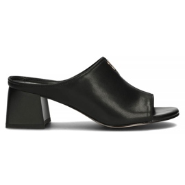Ciabatte in pelle Filippo DK3728 / 22 Bk nere nero