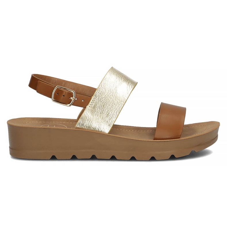 Filippo DS3612/22 Br sandali marroni marrone d'oro