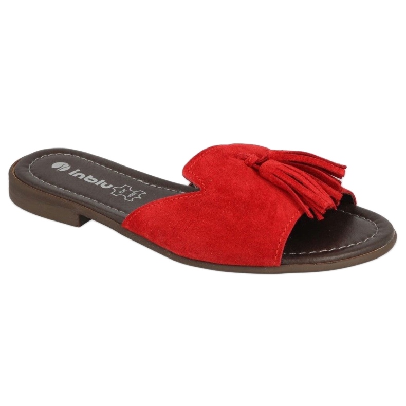 Inblu pantofole scarpe da donna 158D148 rosso
