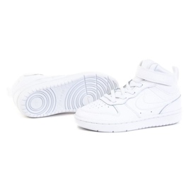 Scarpe Nike Court Borough Mid 2 CD7783-100 bianca