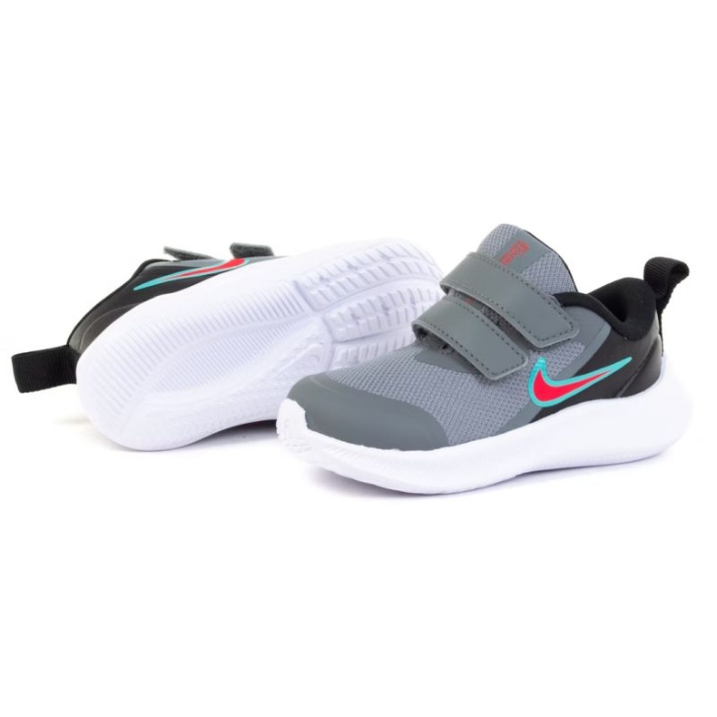 Scarpe Nike Star Runner 3 (TDV) Jr DA2778-008 grigio