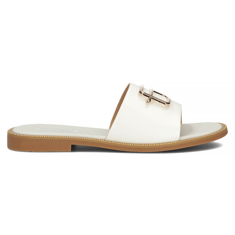 Ciabatte Filippo DK3701 / 22 Wh bianche bianca
