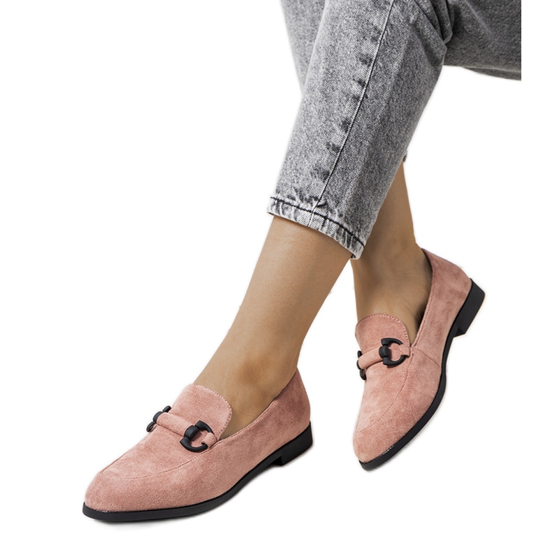 Scarpe Talisa in pelle rosa