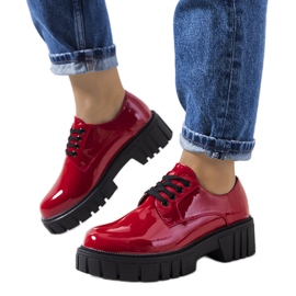 Scarpe laccate rosse di Eileen rosso