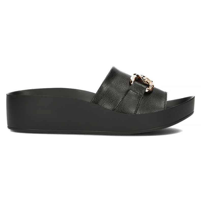Ciabatte in pelle Filippo DK3590 / 22 Bk nere nero