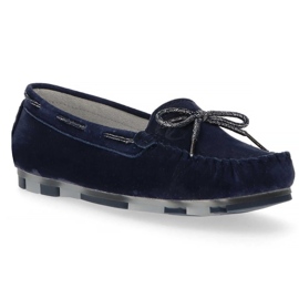 Mocassini in pelle Filippo DP1203/20 Nv blu navy