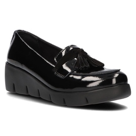 Scarpa in pelle Filippo DP3162/22 Bk nera nero