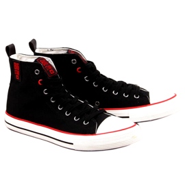 Sneakers alte Big Star M JJ174065 nere nero