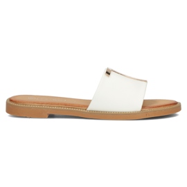 Ciabatte Filippo DK2103 / 22 Wh bianche bianca