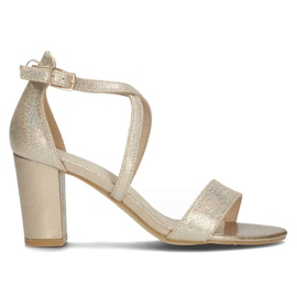 Filippo DS1276 / 22 Sandali Go dorati d'oro