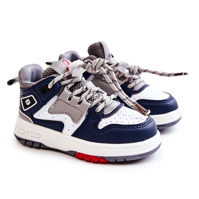 Scarpe Sportive Alte Bambini Blu Navy Bruce