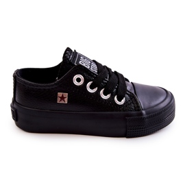 Sneakers in pelle da bambino Big Star JJ374311 Nero