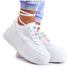 PS1 Scarpe sportive da donna Sneakers bianche Manila bianco