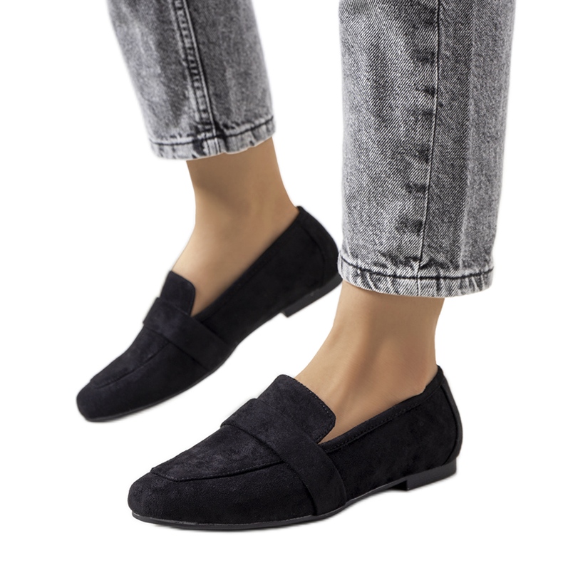 Le scarpe da donna nere di Hanna nero