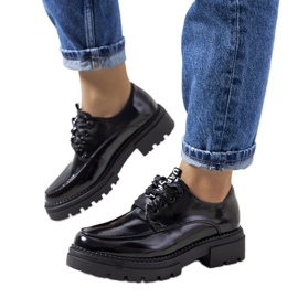 Scarpe laccate nere di Aike nero