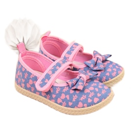 Sneakers American Club Blue Ballerine Bambina