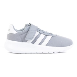 Scarpe Adidas Lite Racer 3.0 El K Jr GW9118 bianca grigio