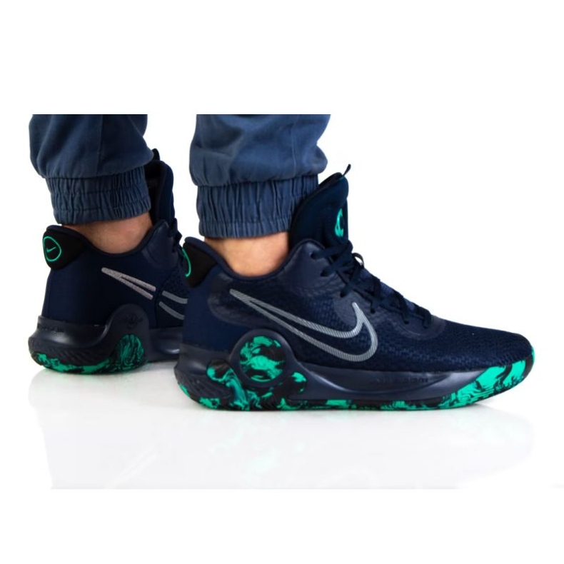 Scarpe Nike Kd Trey 5 Ix M CW3400-400 blu navy blu e blu navy