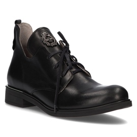 Scarpa in pelle Filippo 30055 nera nero