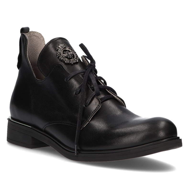 Scarpa in pelle Filippo 30055 nera nero