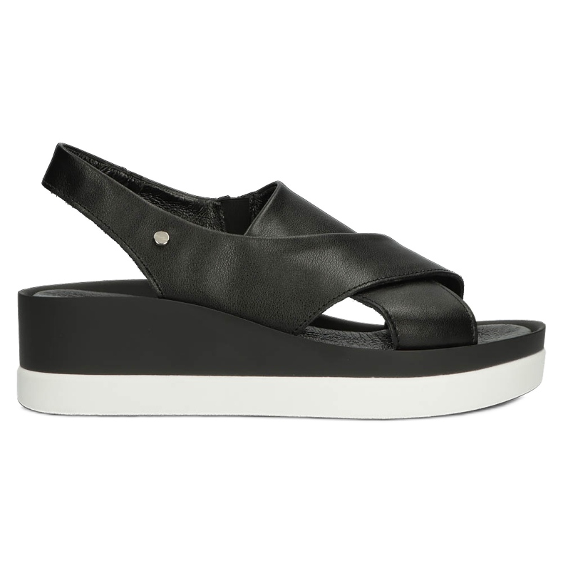 Sandali in pelle Filippo 40256 nero