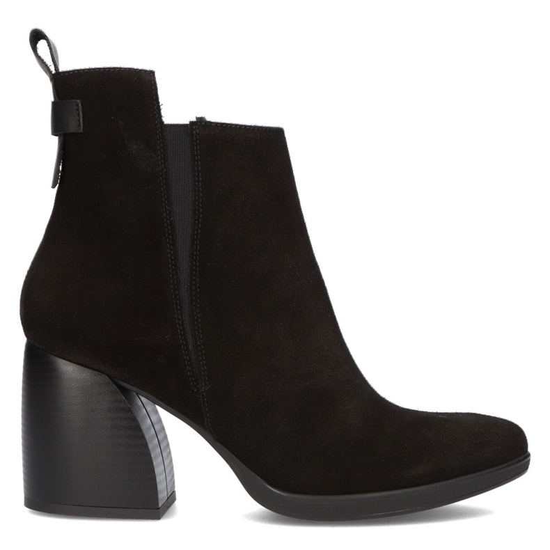 Stivali in pelle Filippo 05252 Nero