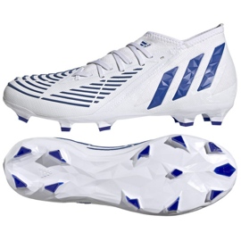 Scarpe da calcio Adidas Predator Edge.2 Fg M GW2269 bianco bianco
