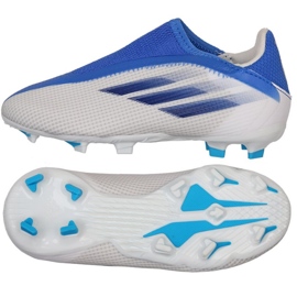 Scarpe da calcio Adidas X Speedflow.3 Ll Fg Jr GW7498 multicolore blu