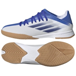 Adidas X Speedflow.3 In scarpe da calcio GW7492 bianco bianco