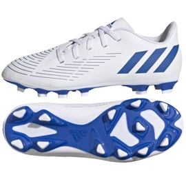 Scarpe da calcio Adidas Predator Edge.4 FxG Jr GW2368 bianco