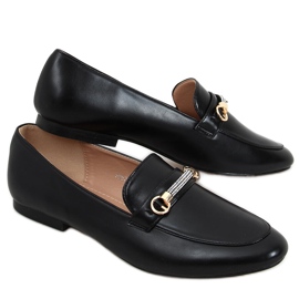 Mocassini Gessa Black da donna nero