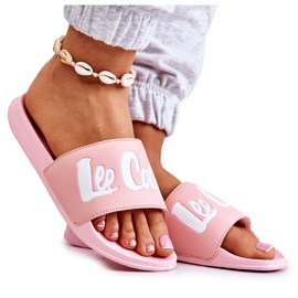 Ciabatte da donna Lee Cooper LCW-22-42-0998 Rosa bianco