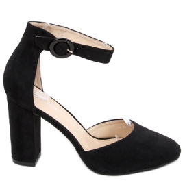 Décolleté a vista sul tallone Iris Black nero
