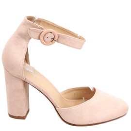 Décolleté a vista sul tallone Iris Nude beige