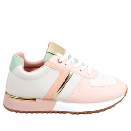Scarpe sportive da donna Grass Pink bianco rosa multicolore