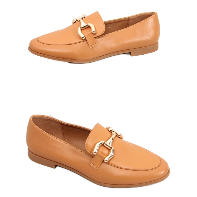 Mocassini da donna Tulip Camel marrone