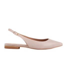 Marco Shoes Sandali in suede naturale beige 1965P-103-1