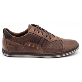 Polbut Scarpe casual da uomo 1801P marrone