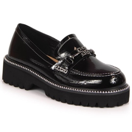 Scarpa laccata nera W S.Barski nero