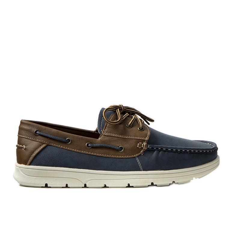 Scarpe da uomo Creemore blu navy marrone