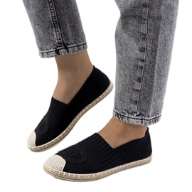 Espadrillas da donna nere di Dean nero